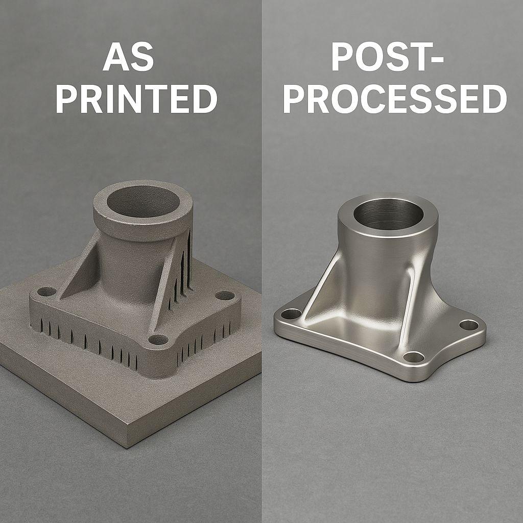 Common Post-Processing Methods for Titanium 3D Printed Parts: Advantages and Limitations How to Improve Surface Quality, Accuracy, and Performance of Titanium Additive Manufacturing